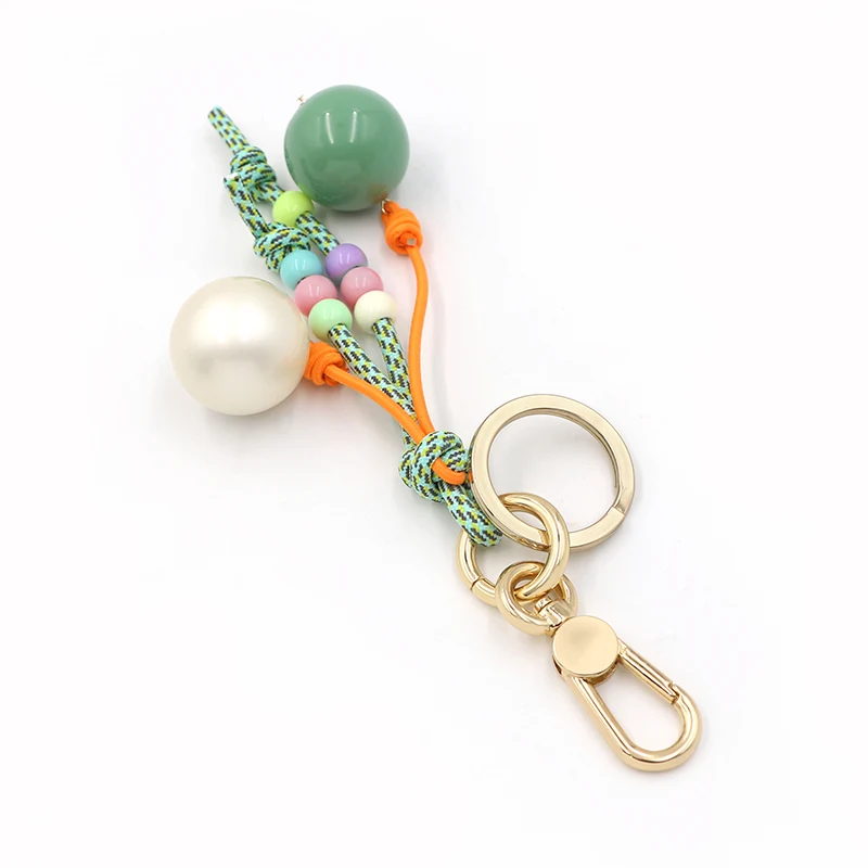 Keychain colorato di perle